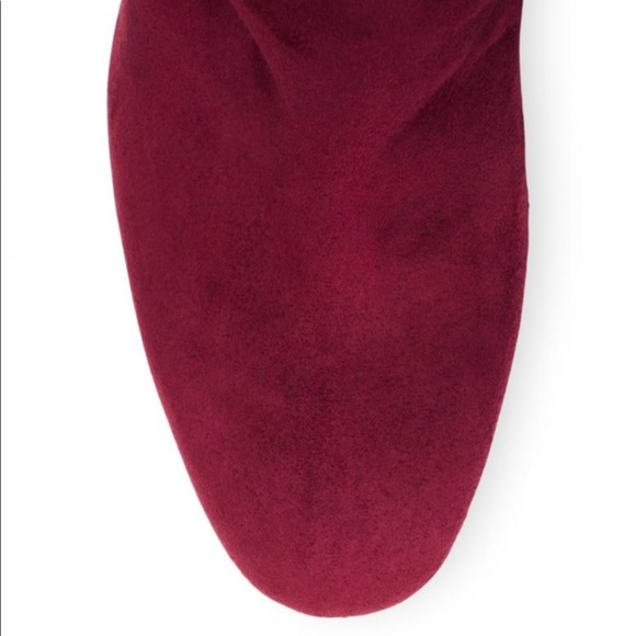 Stuart weitzman burgundy boots - Picture 4 of 6